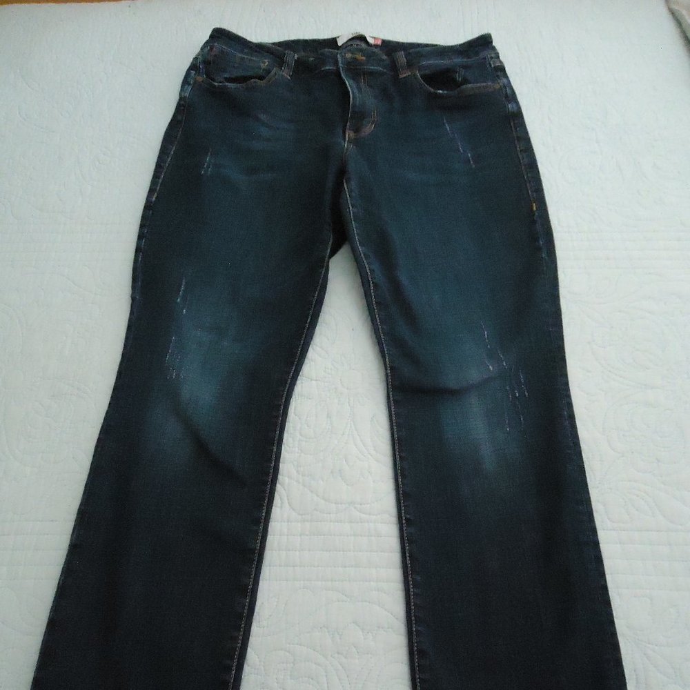 Cabi High Straight Jeans